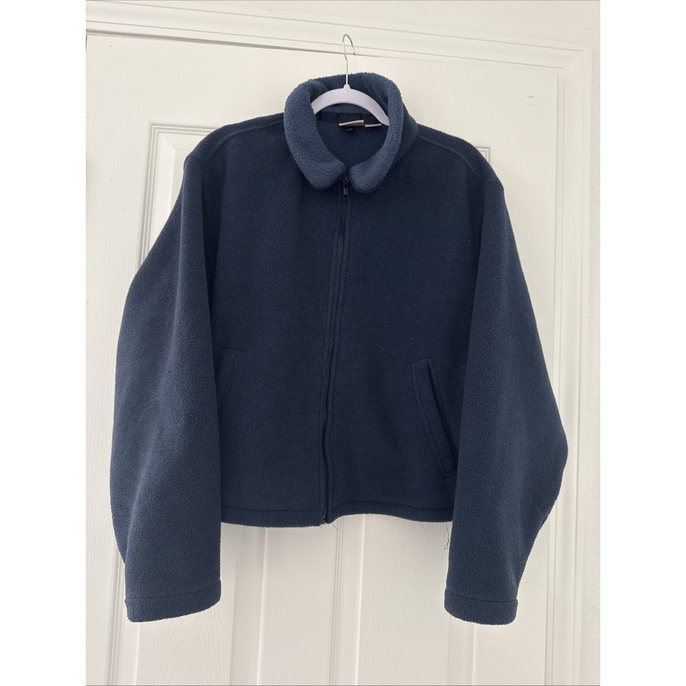 Vintage‎ Woolrich Fuzzy Sherpa Zip Up Jacket Sz XL USA